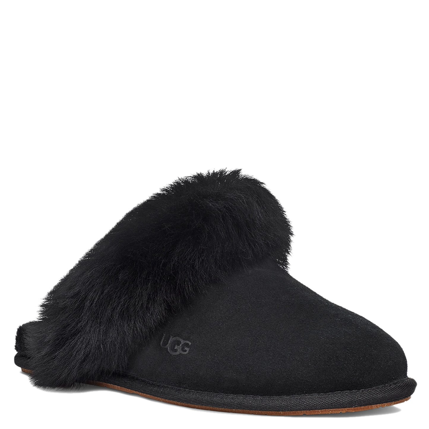 Peltz Shoes  Women's UGG Scuff Sis Slipper BLACK 1122750-BLK