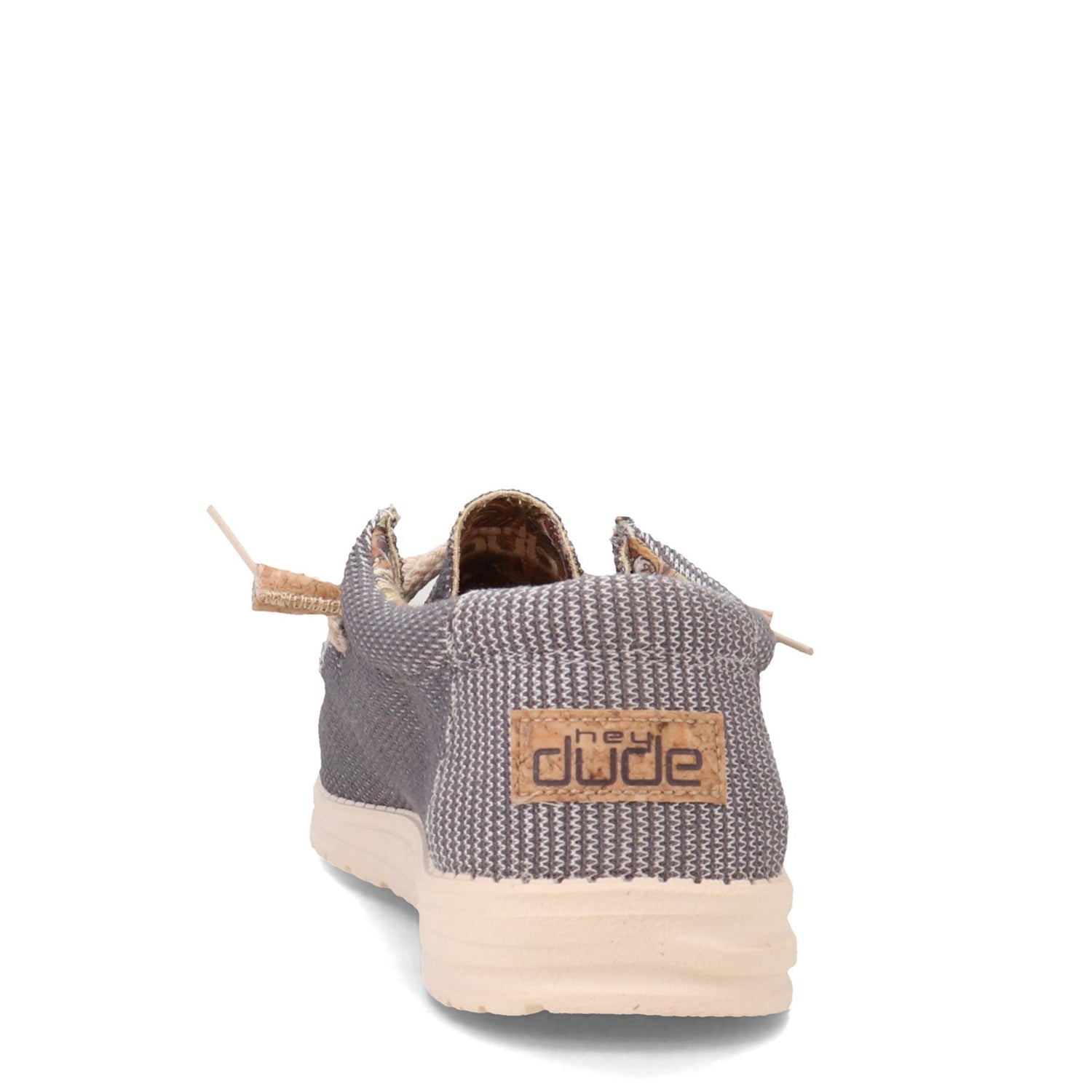 Peltz Shoes  Men's Hey Dude Wally Eden Slip-On GRAY 112403000