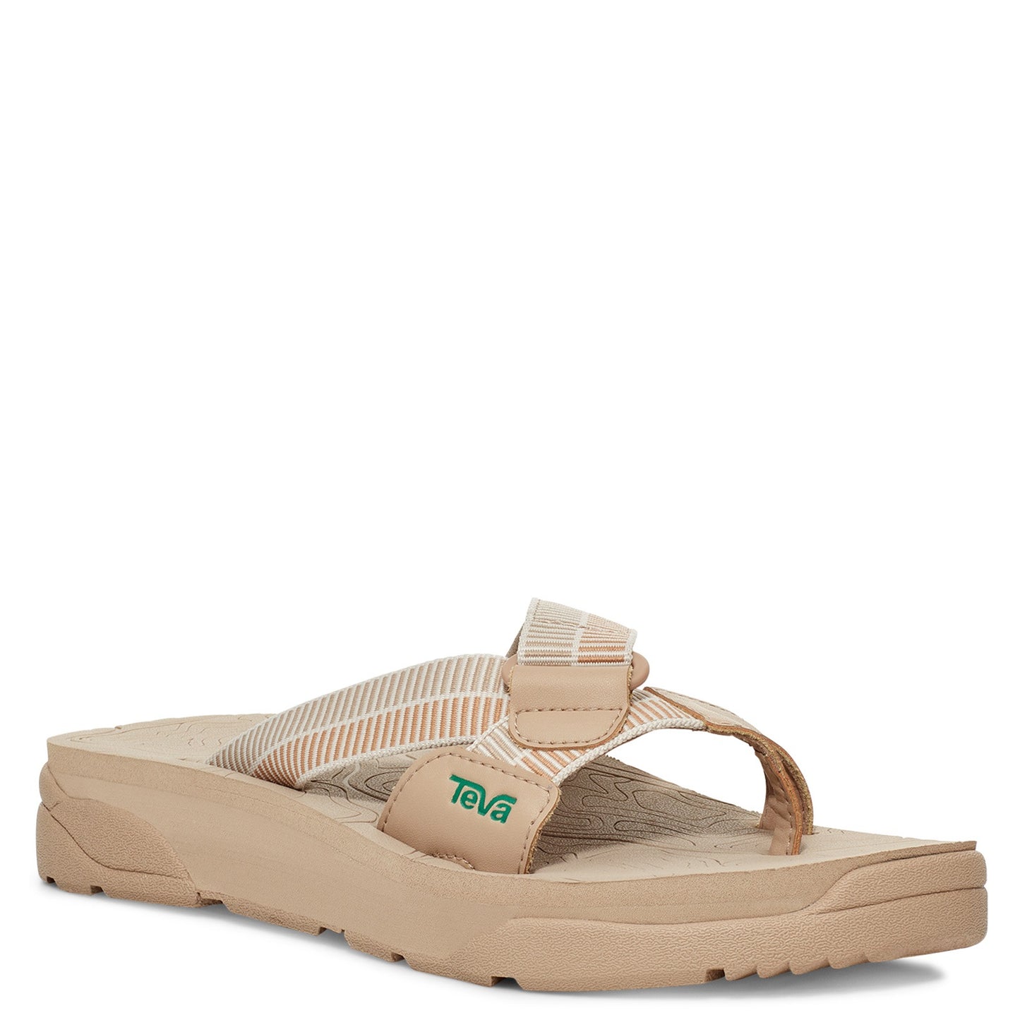 Peltz Shoes  Women's Teva Revive 95 Slide Sandal SESAME 1124042-SSME