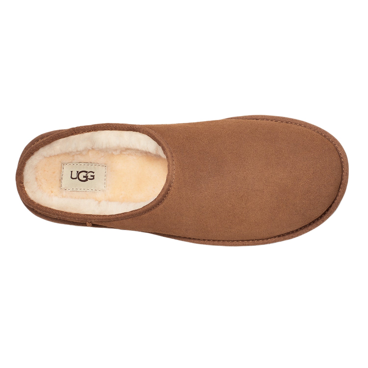 Peltz Shoes  Men's Ugg Classic Slip-On Slipper Chestnut 1129290-CHE