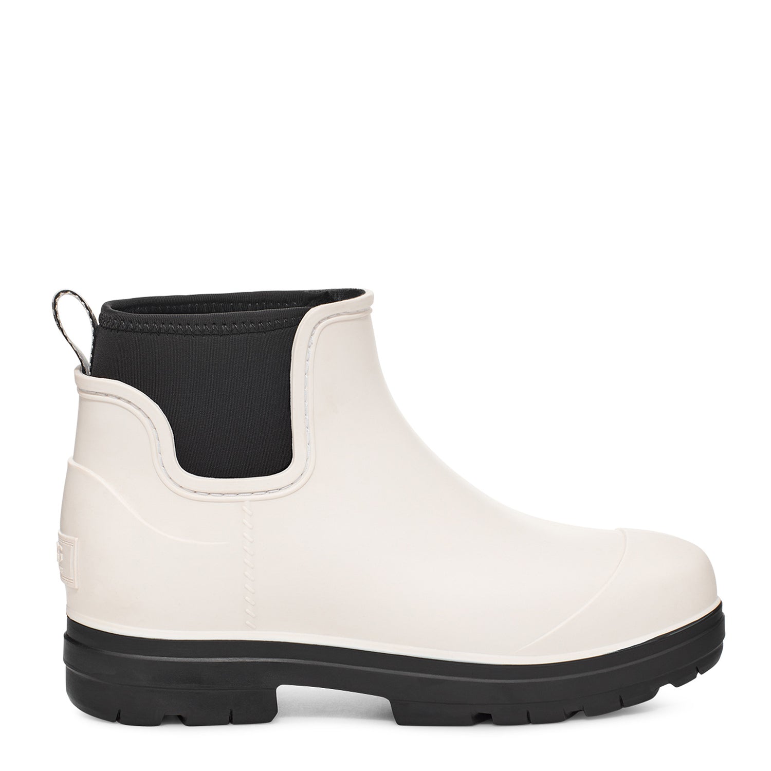 Peltz Shoes  Women's UGG Droplet Rain Boot WHITE 1130831-WHT