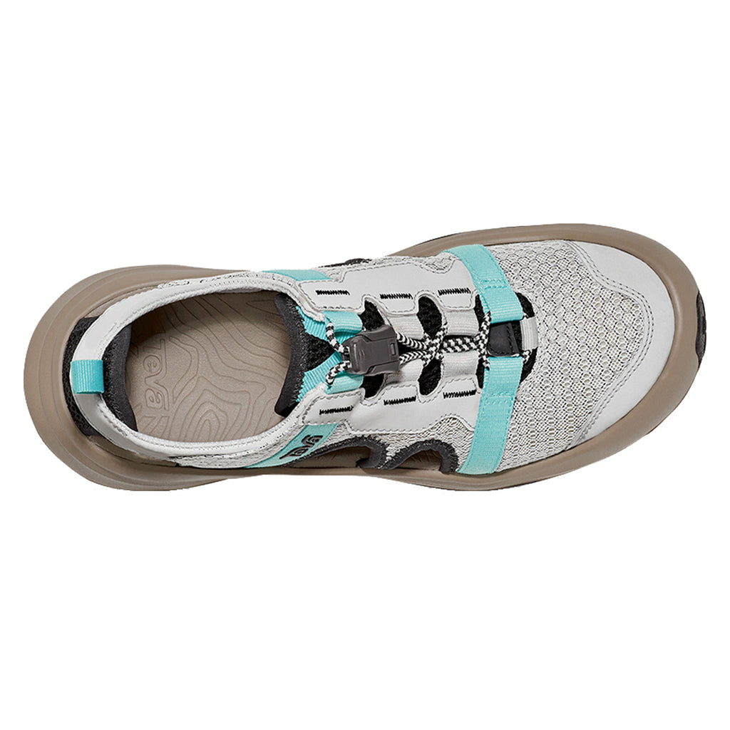 [POS] Women's Teva Outflow Closed Toe Sandal GREY AQUA MIX 1134364-LURK-POS
