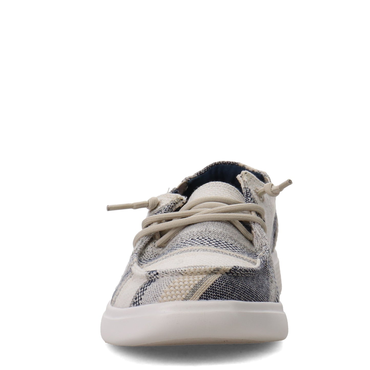 Peltz Shoes  Women's Skechers Bobs Skipper - Hampton Bays Slip-On GREY TAN 113775-BLMT