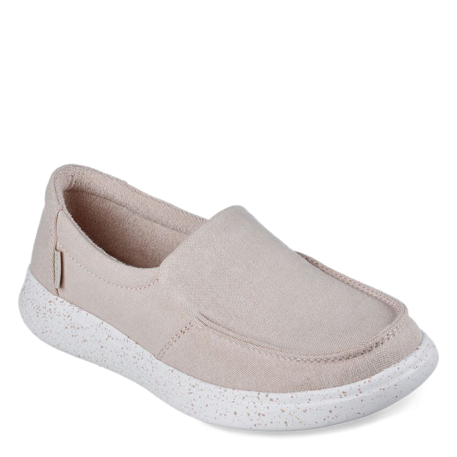 Peltz Shoes  Women's Skechers BOBS Skipper - Delightful Melody Slip-On NATURAL 114213-NAT