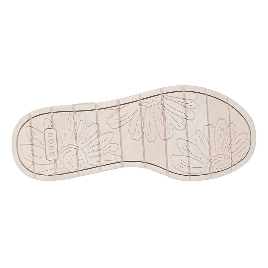 Women's Skechers Slip-ins: BOBS Sun Ray - Move Over Sandal - Wide Width BLACK 114414W-BLK
