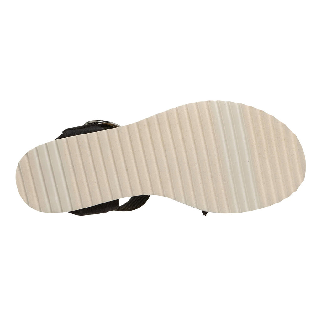 Women's Skechers Slip-ins: BOBS Desert Kiss - Frayed Fun Sandal BLACK 114419-BLK