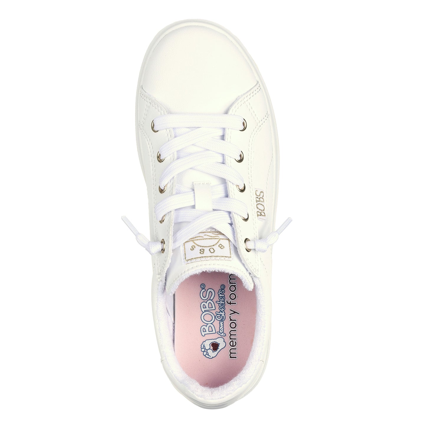 Peltz Shoes  Women's Skechers D Vine - Instant Delight Sneaker WHITE 114456-WHT