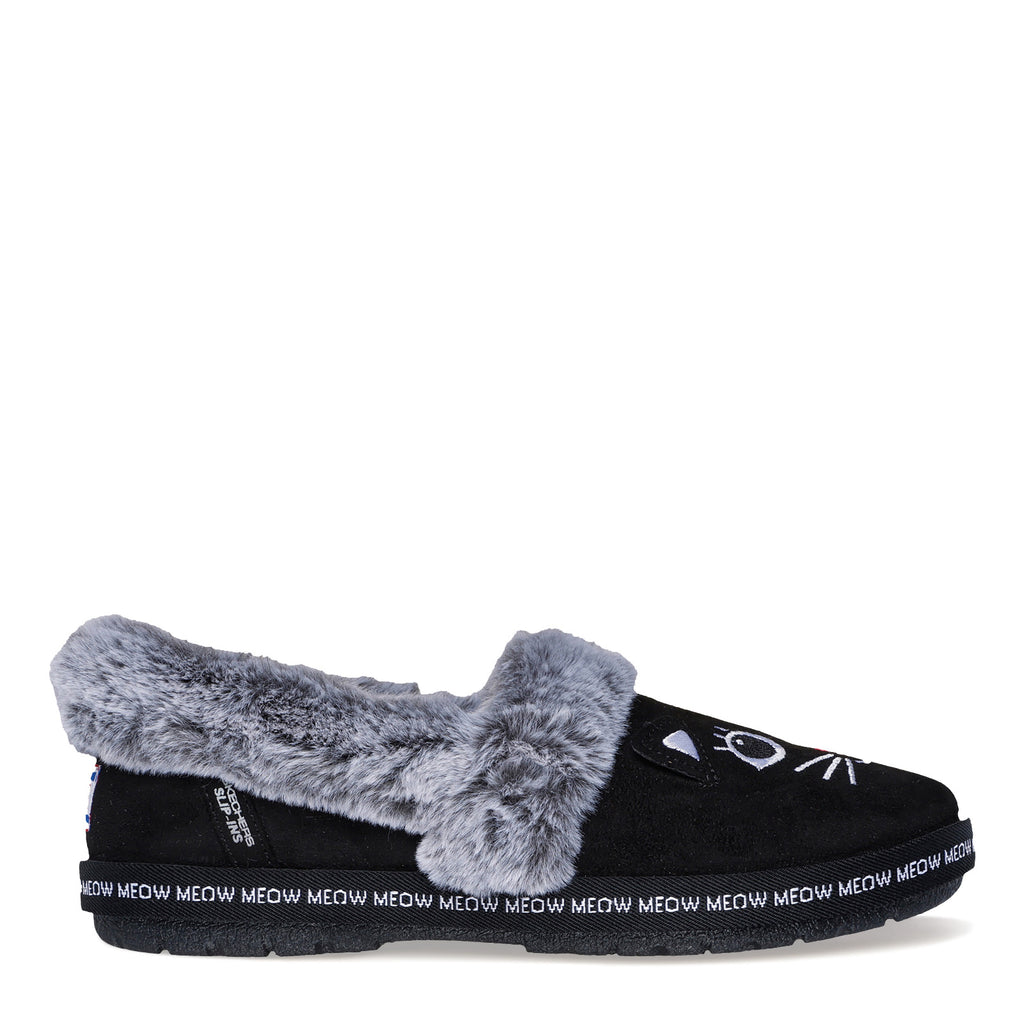 Women's Skechers, Slip-ins: BOBS Too Cozy - Meow PJs Slipper - Wide Width