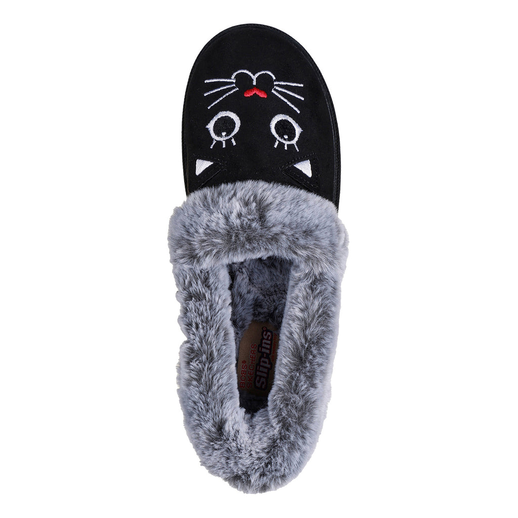 Women's Skechers, Slip-ins: BOBS Too Cozy - Meow PJs Slipper - Wide Width