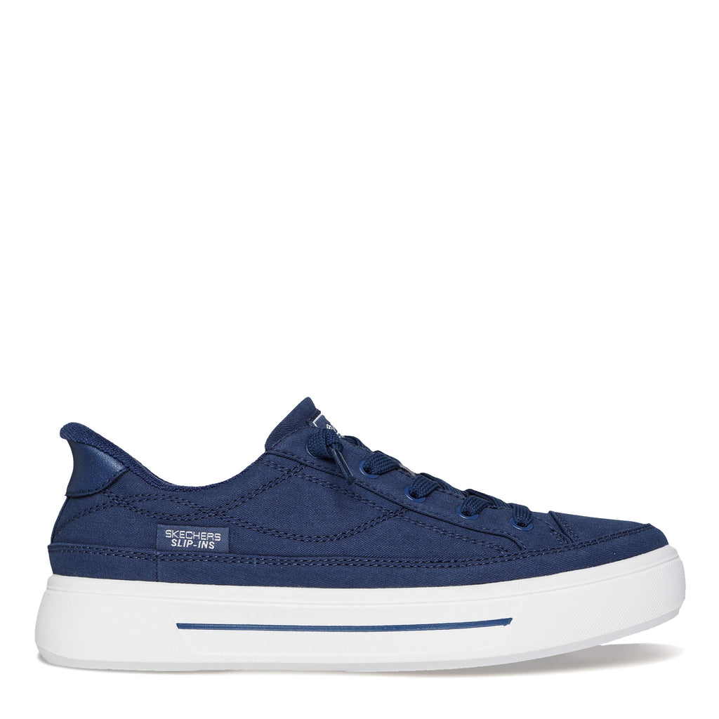 Women's Skechers Slip-ins: BOBS Social Sneaker NAVY 114853-NVY
