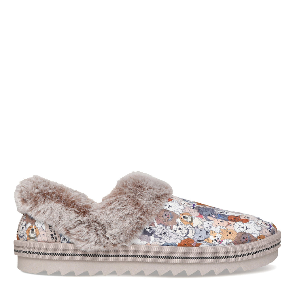 Women's Skechers, Slip-ins: BOBS Cozy Kiss - Paw Jams Slipper