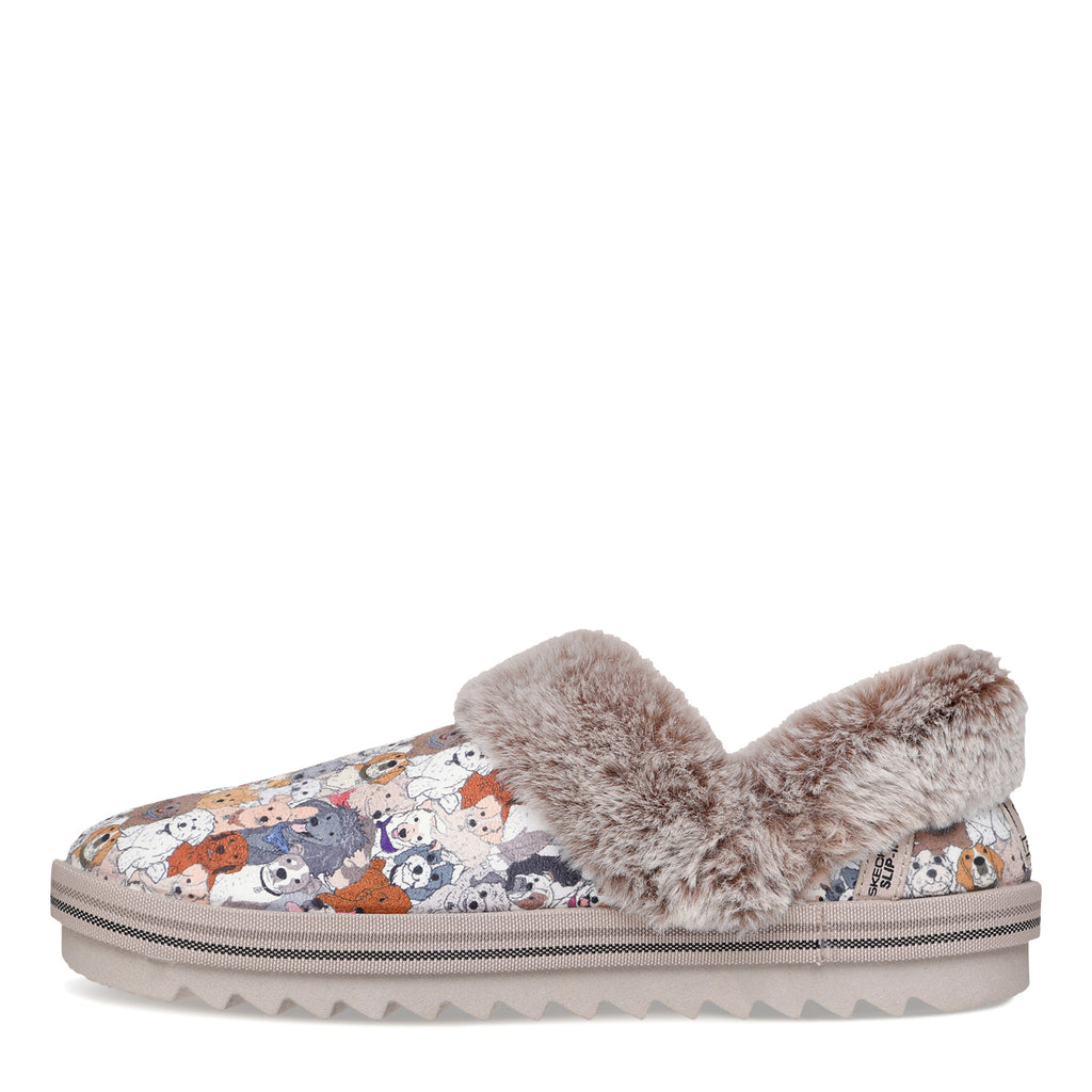 Women's Skechers, Slip-ins: BOBS Cozy Kiss - Paw Jams Slipper