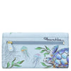Peltz Shoes  Women's Anuschka Three Fold RFID Wallet Underwater Beauty 1150-UND