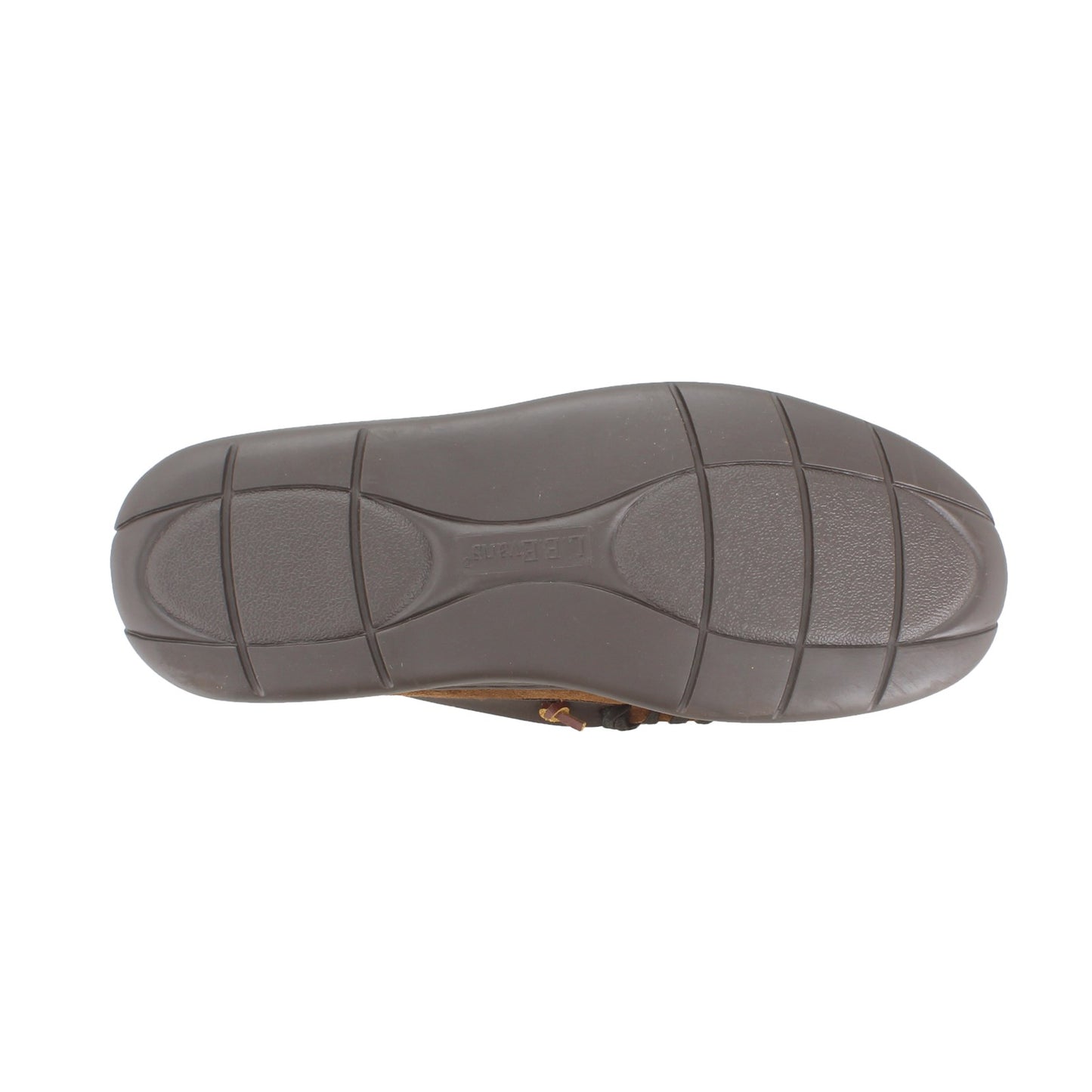 Peltz Shoes  Men's LB Evans Atlin Slipper CHESTNUT 1151