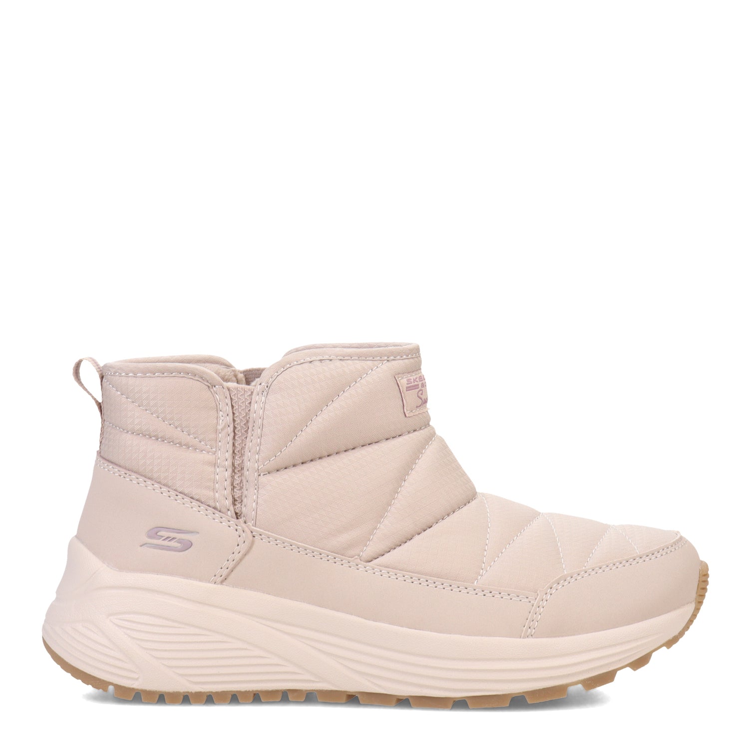 Peltz Shoes  Women's Skechers Sparrow 2.0 - Puffiez Boot TAUPE 117260-TPE