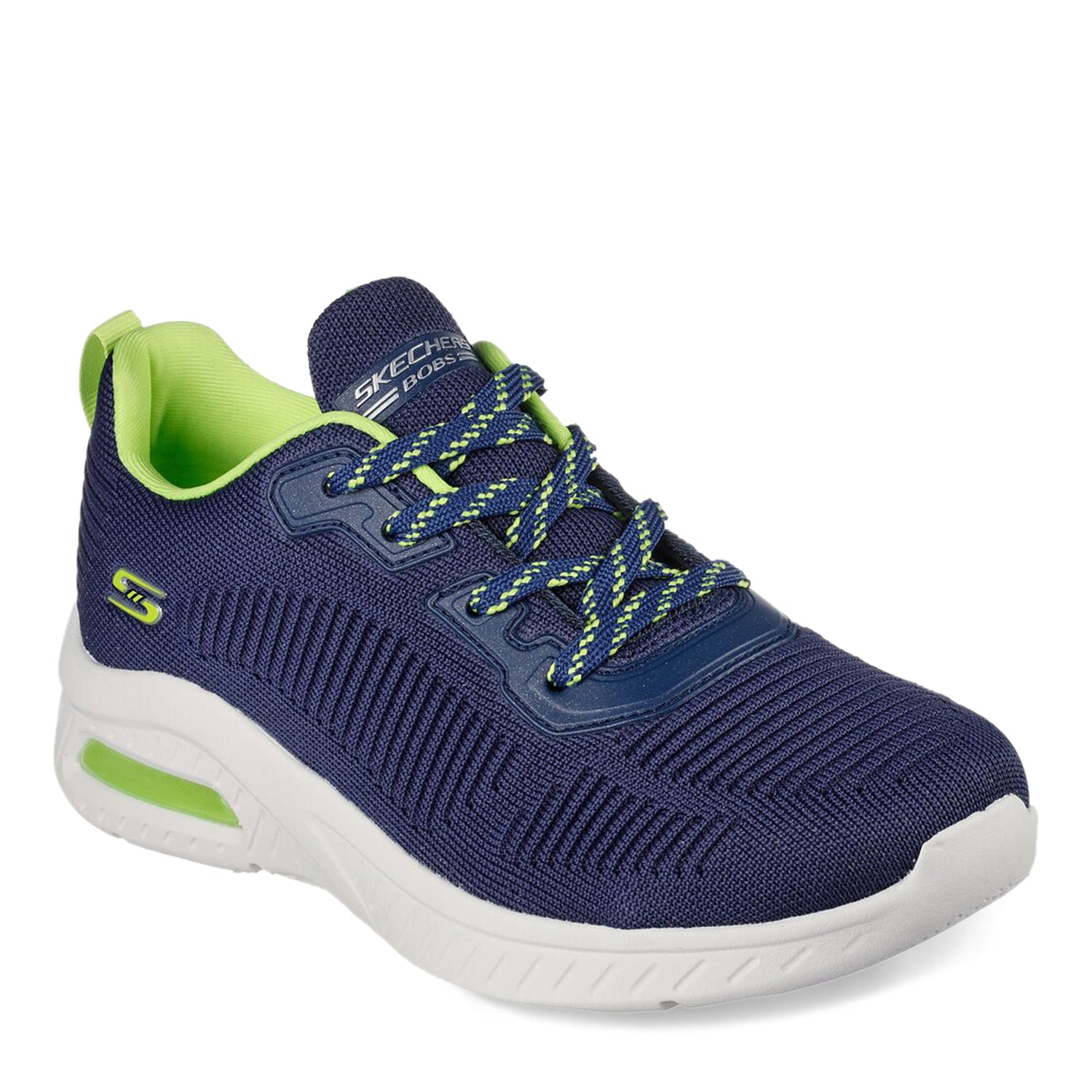 Peltz Shoes  Women's Skechers BOBS Squad Air - Sweet Encounter Sneaker NAVY 117379-NVY