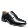 Peltz Shoes  Men's Florsheim Santucci Cap Toe Oxford BLACK 11771-001