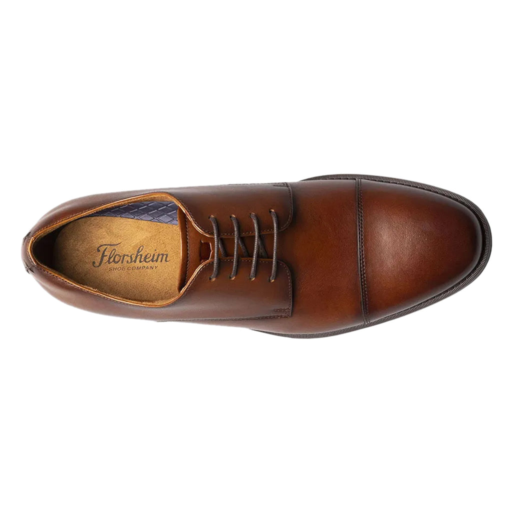Men's Florsheim Santucci Cap Toe Oxford COGNAC 11771-221
