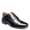 Peltz Shoes  Men's Florsheim Santucci Wingtip Oxford BLACK 11772-001
