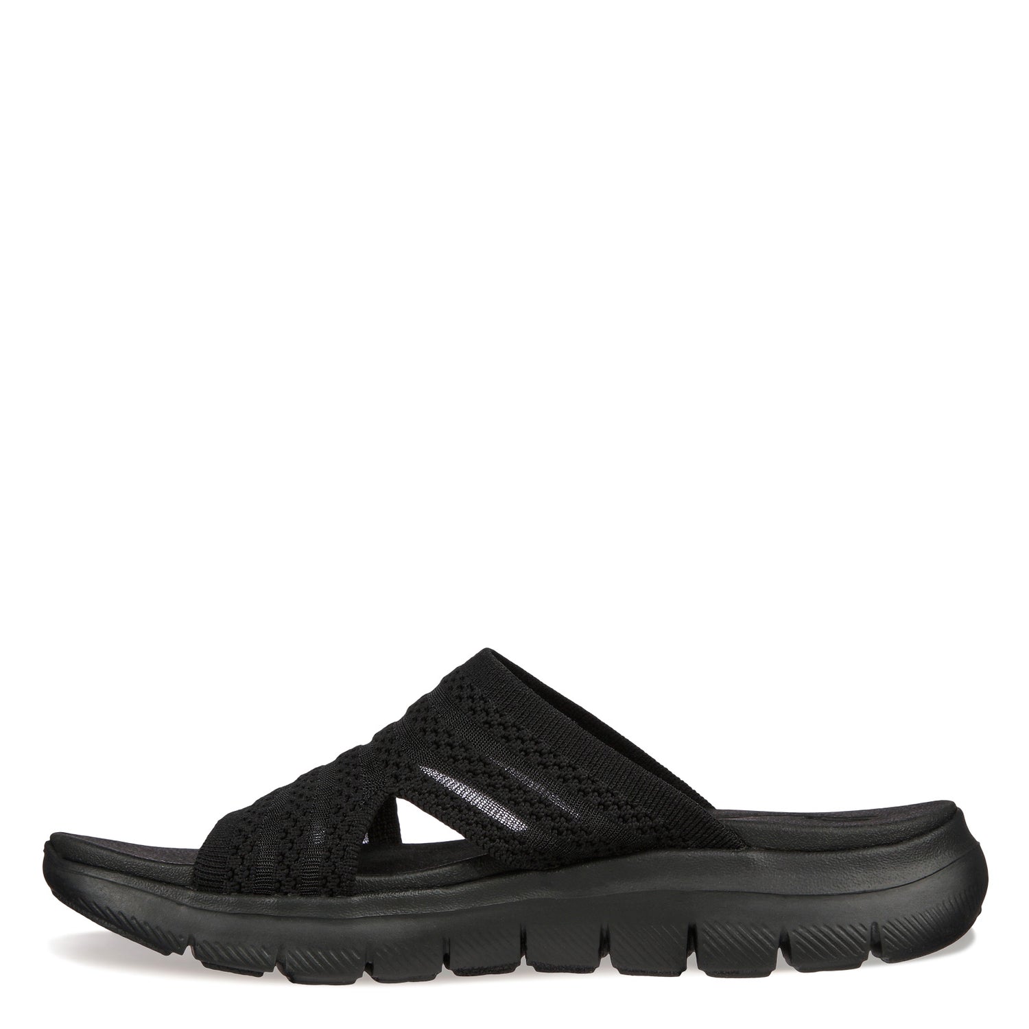 Peltz Shoes  Women's Skechers Cali Flex Appeal 2.5 - Right Sheer Sandal BLACK 119270-BBK