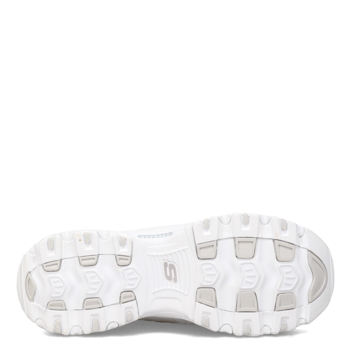 Peltz Shoes  Women's Skechers D'lites - Bright Sky Sneaker - Wide Width WHITE 11933W-WSL