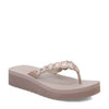 Peltz Shoes  Women's Skechers Vinyasa - Happy Spring Sandal Taupe 119631-TPE