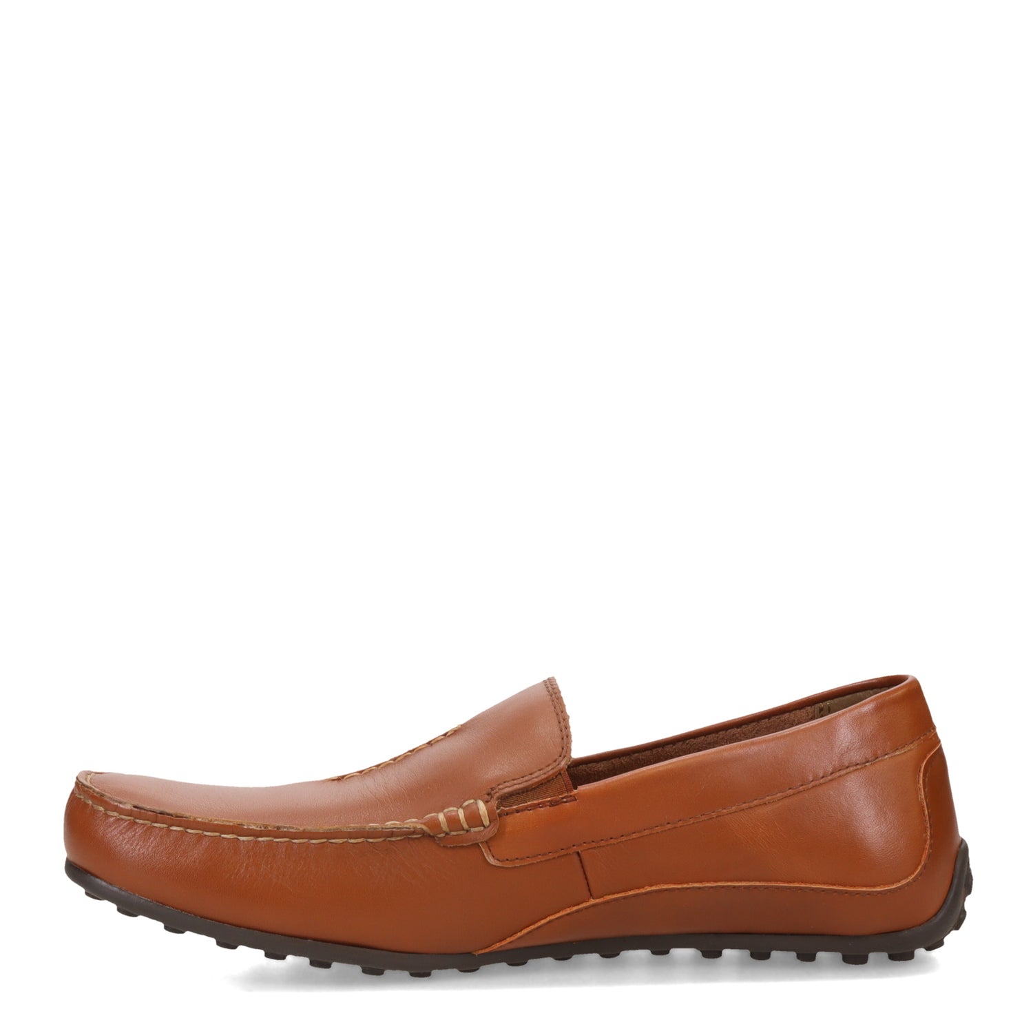 Peltz Shoes  Men's Florsheim Throttle Moc Toe Venetian Loafer Saddle Tan 11998-257