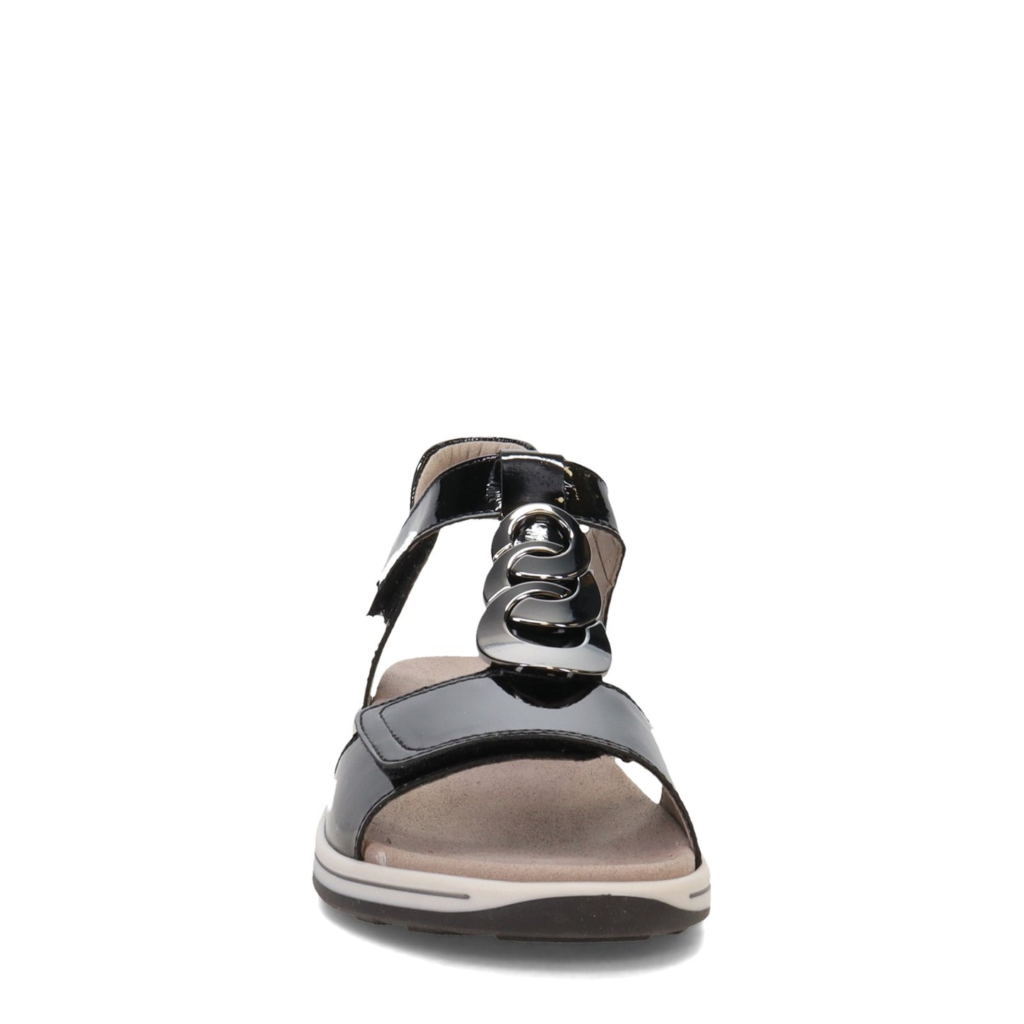Peltz Shoes  Women's ara Oregon Sandal Black 12-34826-76