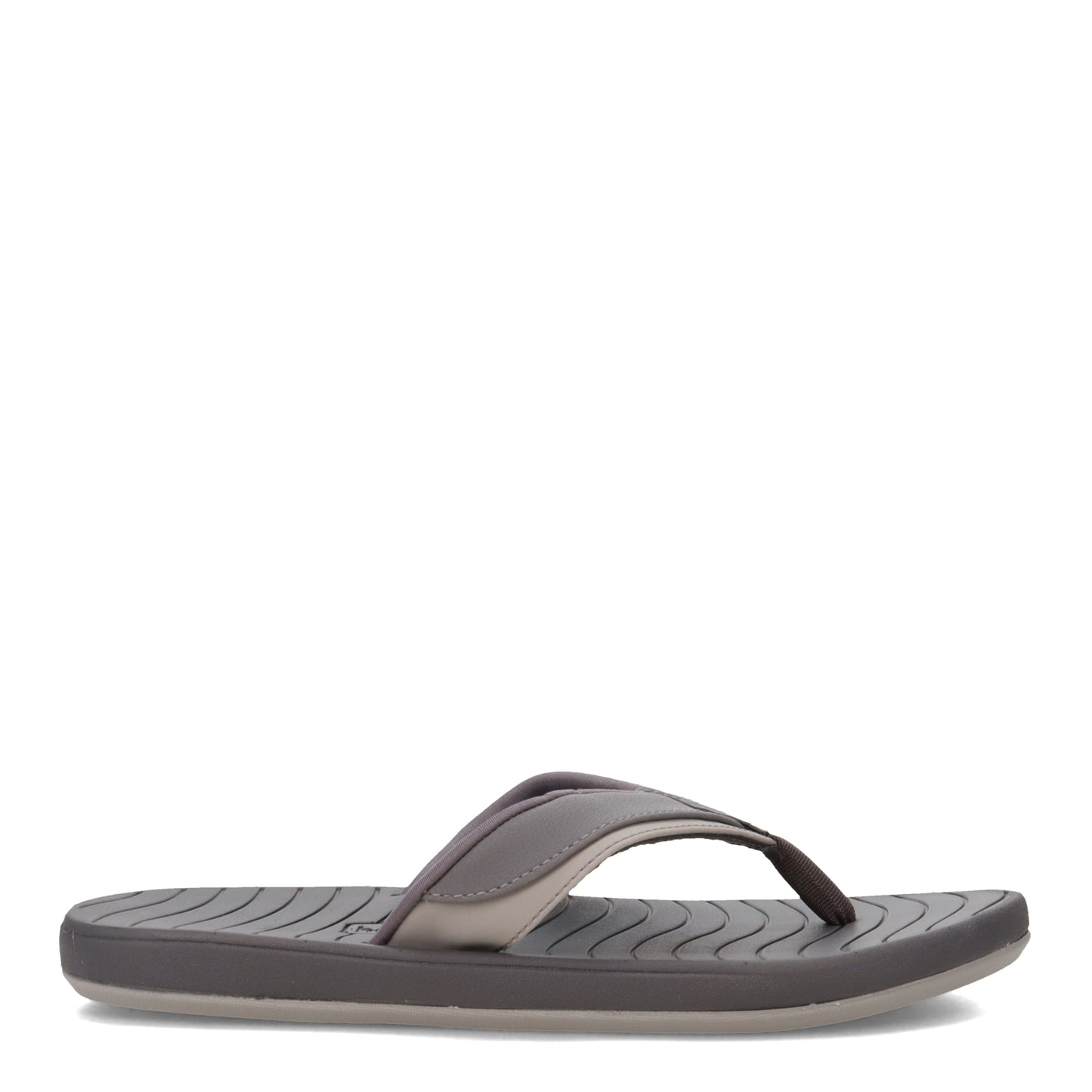 Peltz Shoes  Men's Hari Mari Brazos II Sandal CHARCOAL 1200-202