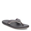 Peltz Shoes  Men's Hari Mari Brazos II Sandal CHARCOAL 1200-202