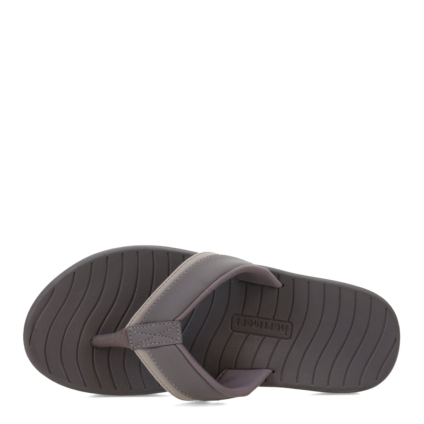 Peltz Shoes  Men's Hari Mari Brazos II Sandal CHARCOAL 1200-202