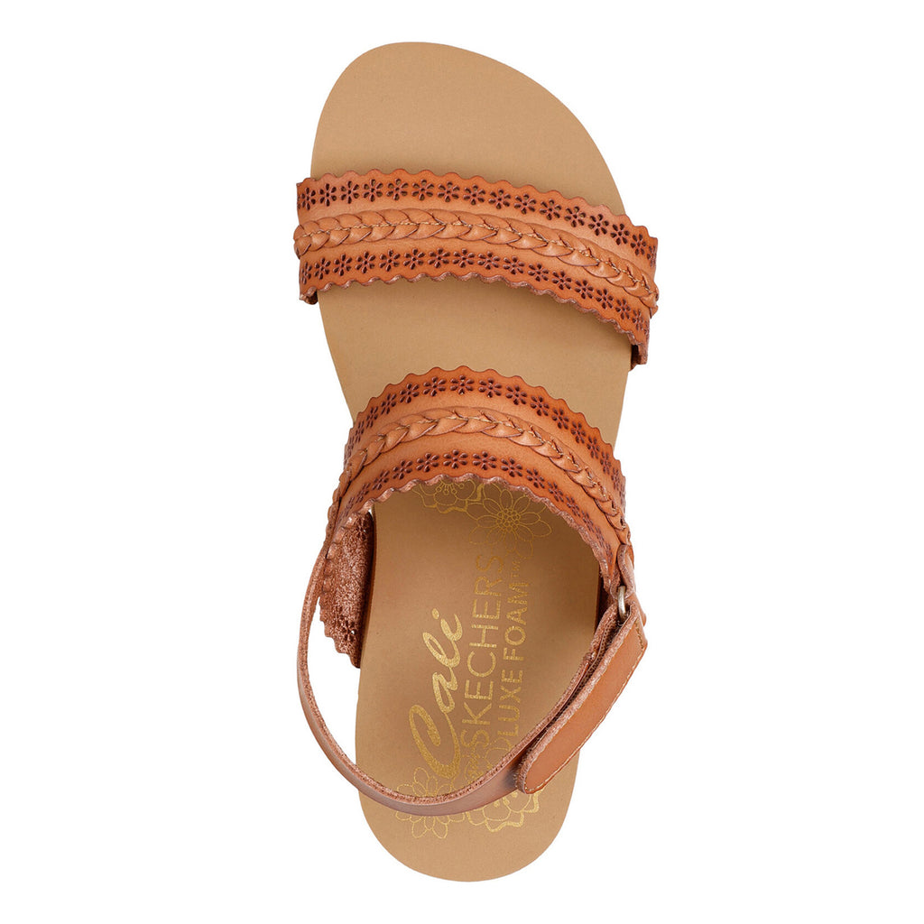 Women's Skechers Cali Summers - Coastal Stroll Sandal TAN 120069-TAN