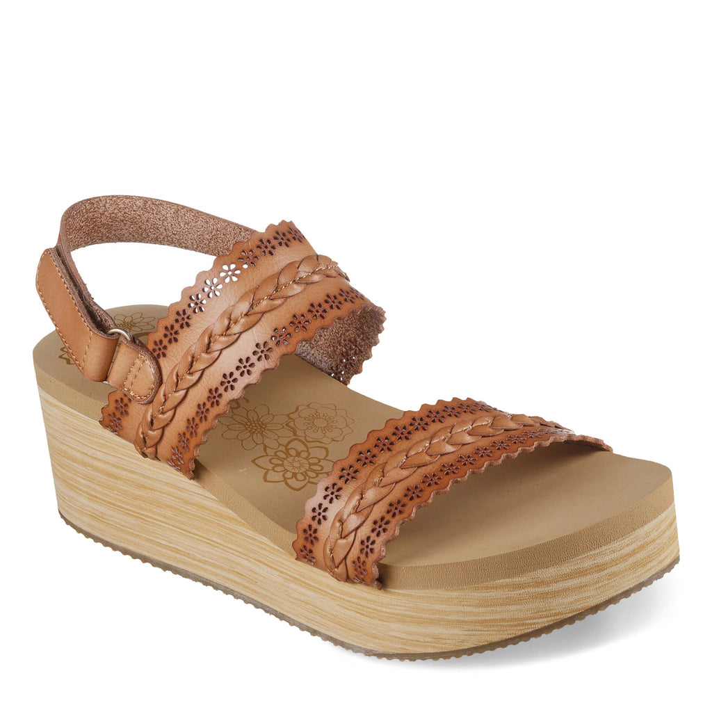 Women's Skechers Cali Summers - Coastal Stroll Sandal TAN 120069-TAN