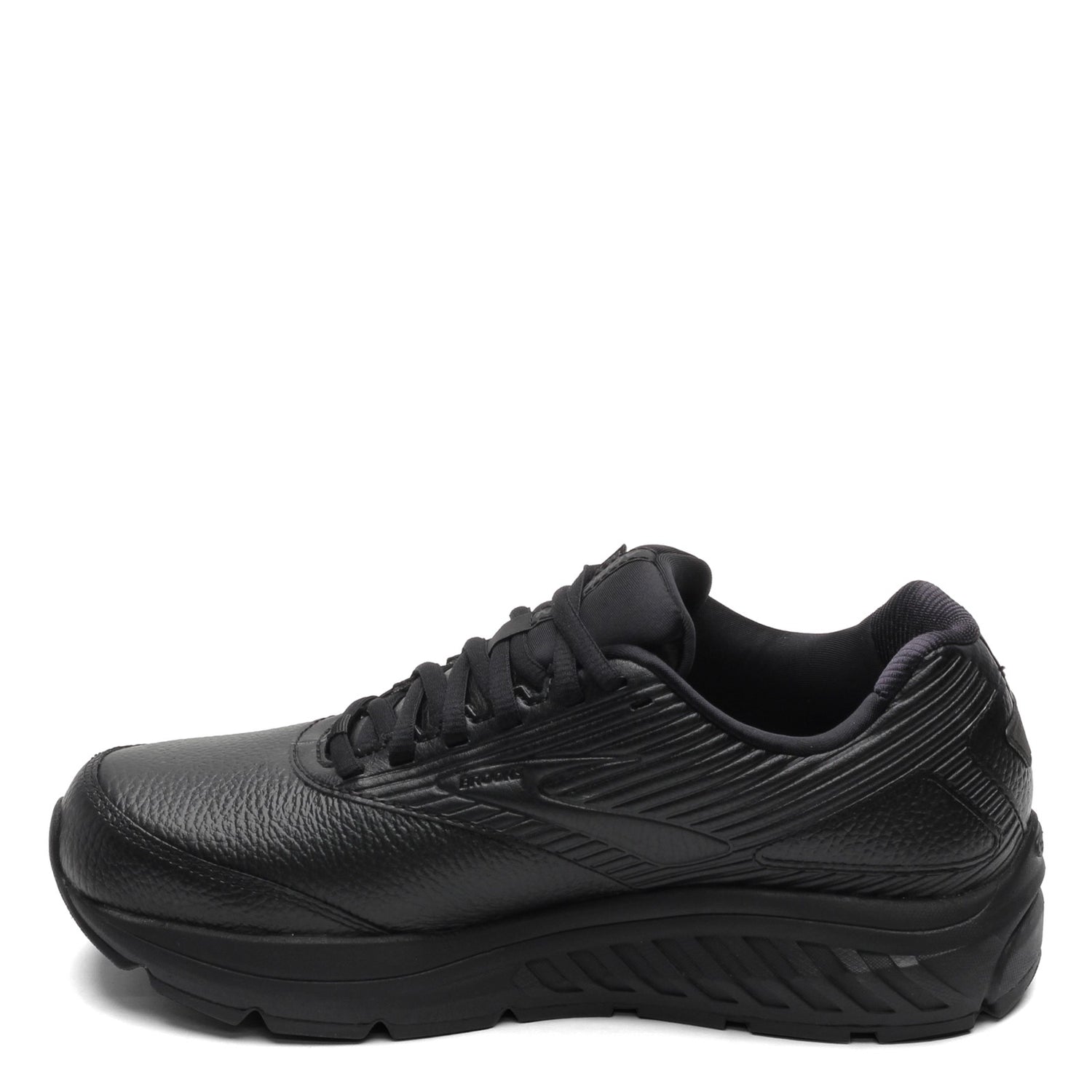 Peltz Shoes  Women's Brooks Addiction Walker 2 Walking Shoe - Narrow Width Black/Black 120307 2A 072