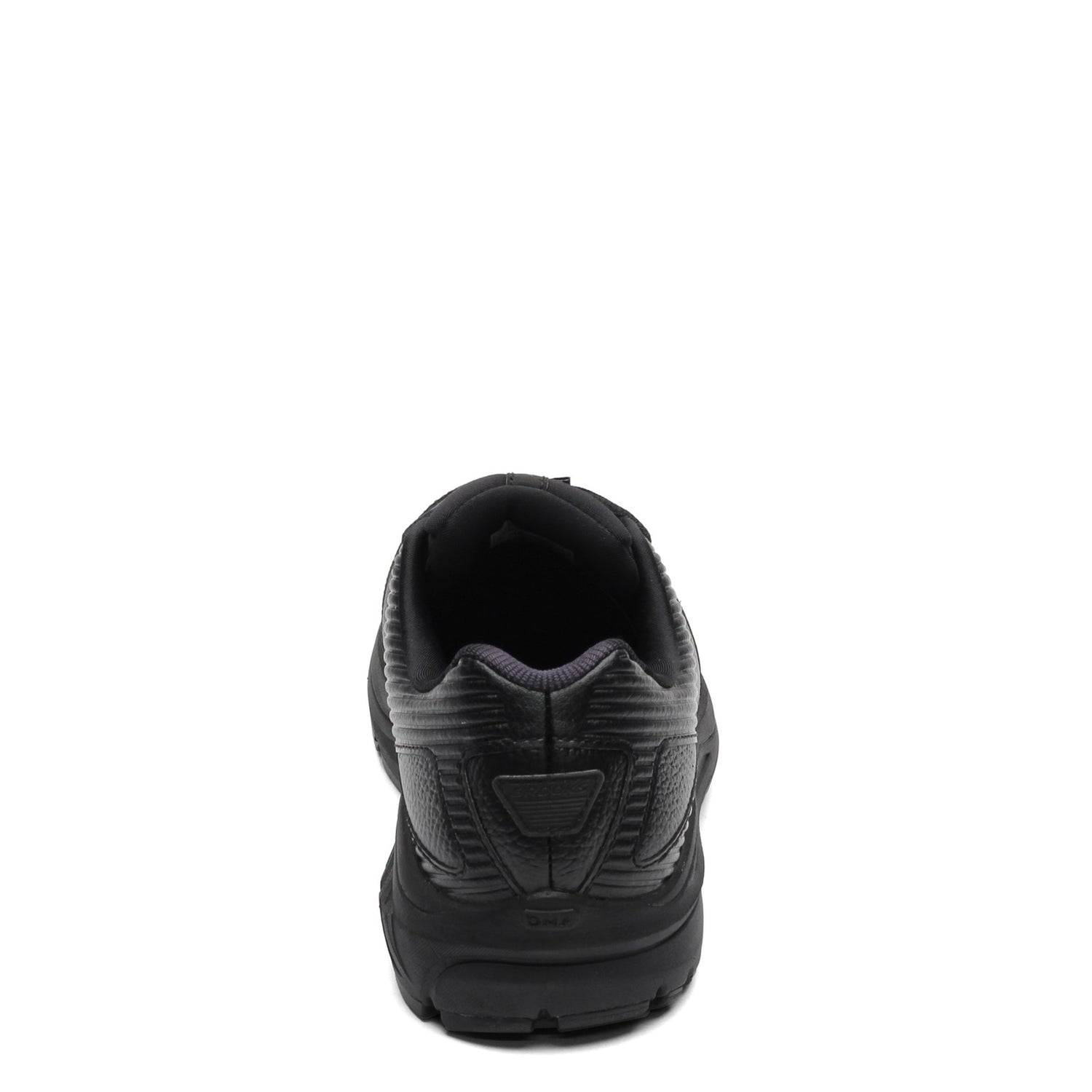 Peltz Shoes  Women's Brooks Addiction Walker 2 Walking Shoe - Extra Wide Black/Black 120307 2E 072