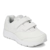 Peltz Shoes  Women's Brooks Addiction Walker V-Strap 2 Walking Shoe - Extra Wide White 120309 2E 142