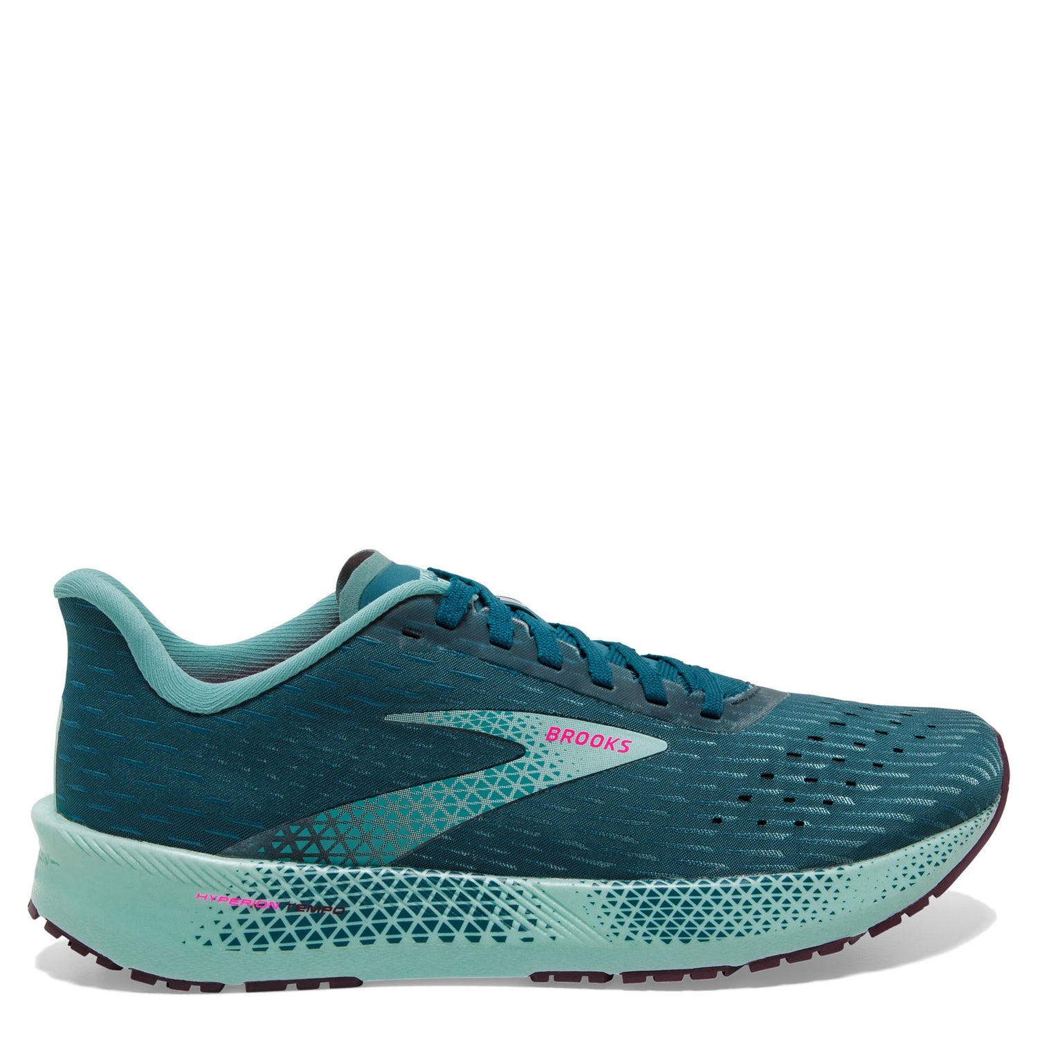Peltz Shoes  Women's Brooks Hyperion Tempo Running Shoe Blue Coral/Blue 120328 1B 491