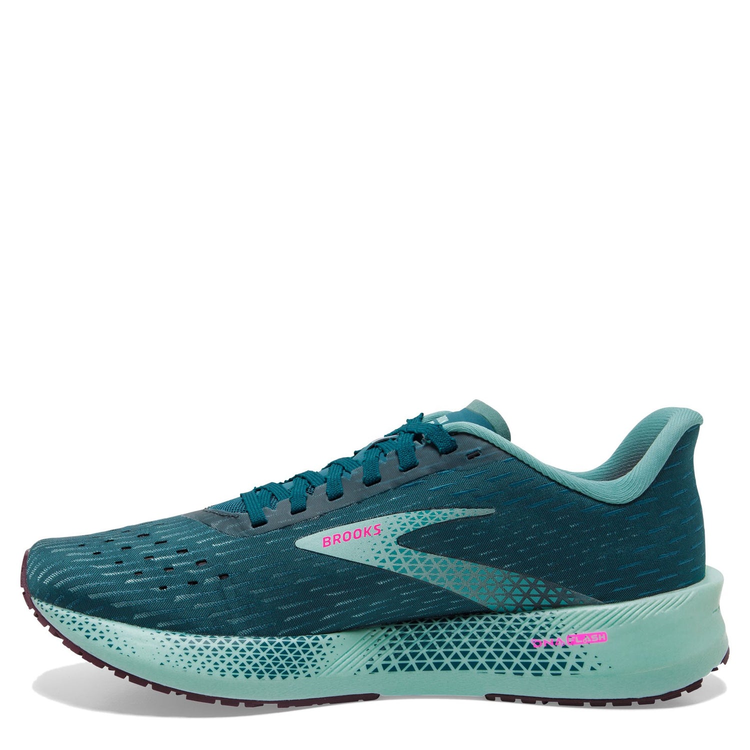 Peltz Shoes  Women's Brooks Hyperion Tempo Running Shoe Blue Coral/Blue 120328 1B 491