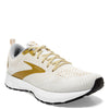 Peltz Shoes  Women's Brooks Revel 4 Running Shoe White/Gold 120337 1B 102