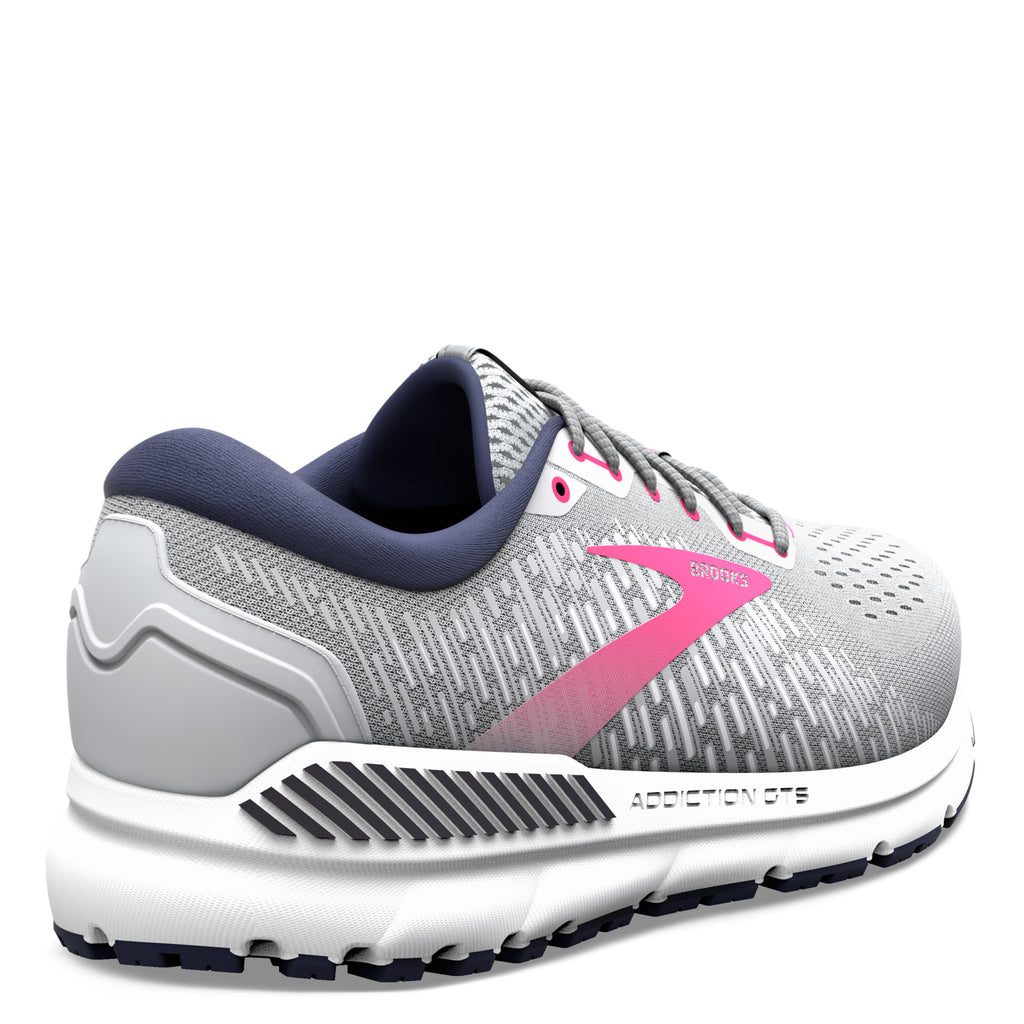 Women's Brooks Addiction GTS 15 Running Shoe OYSTER/ROSE 120352 1B 054