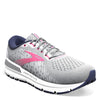 Peltz Shoes  Women's Brooks Addiction GTS 15 Running Shoe - Extra Wide Width Oyster/Rose 120352 2E 054