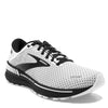 Peltz Shoes  Women's Brooks Adrenaline GTS 22 Running Shoe White/Grey/Black 120353 1B 135