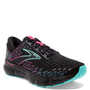 Peltz Shoes  Women's Brooks Glycerin 20 Running Shoe Black/Blue/Pink 120369 1B 005