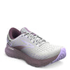 Peltz Shoes  Women's Brooks Glycerin 20 Running Shoe White/Orchid/Lavender 120369 1B 168