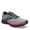 Peltz Shoes  Women's Brooks Trace 2 Running Shoe Oyster/Ebony/Pink 120375 1B 038