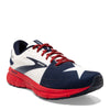 Peltz Shoes  Women's Brooks Trace 2 Running Shoe Red/White/Blue 120375 1B 689
