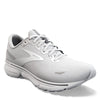 Peltz Shoes  Women's Brooks Ghost 15 Running Shoe Oyster/Alloy/White 120380 1B 112