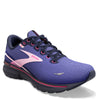Peltz Shoes  Women's Brooks Ghost 15 Running Shoe Blue/Peacoat/Pink 120380 1B 469