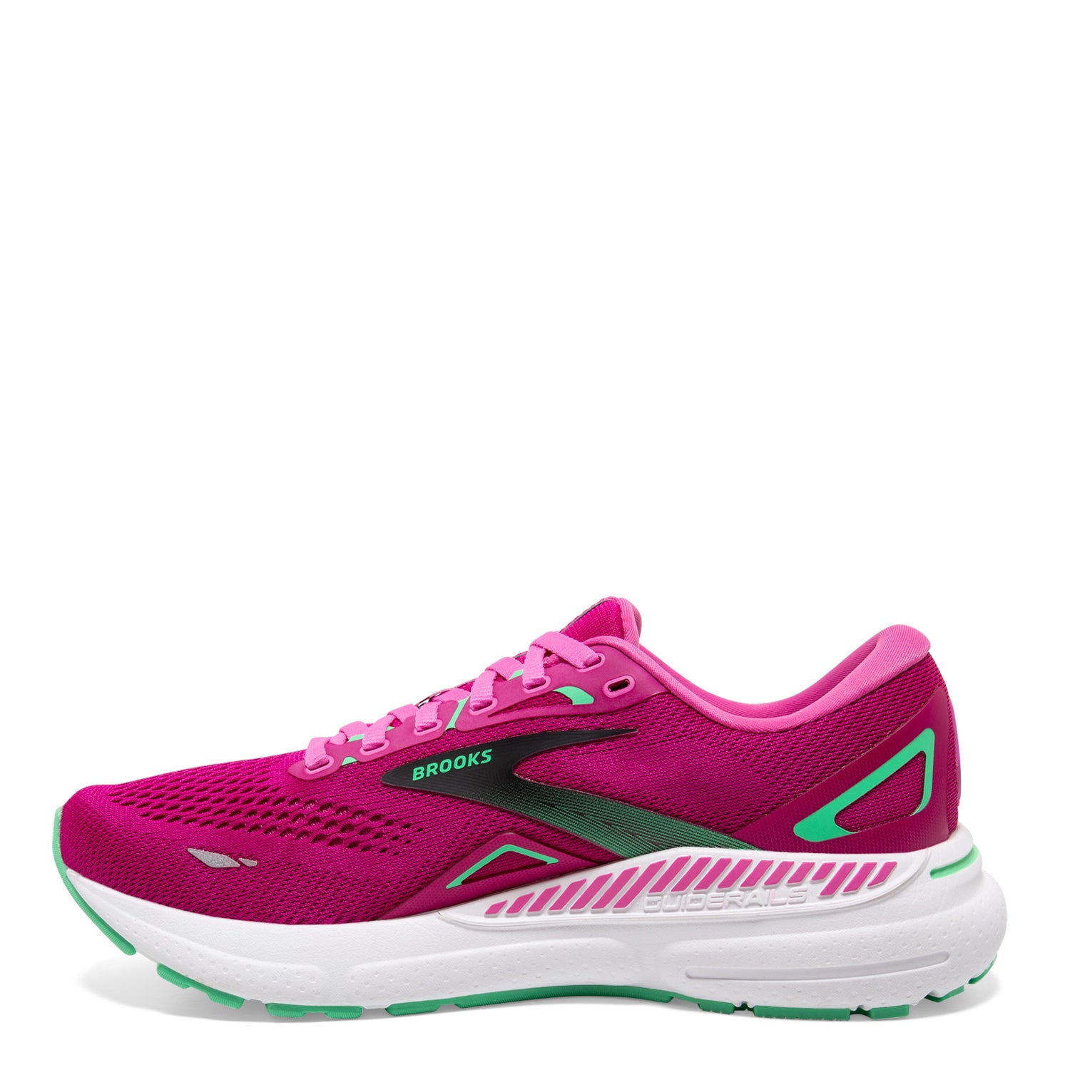 Peltz Shoes  Women's Brooks Adrenaline GTS 23 Running Shoe Pink/Festival Fuchsia/Black 120381 1B 639