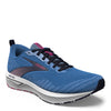 Peltz Shoes  Women's Brooks Revel 6 Running Shoe Blue/Pink 120386 1B 474